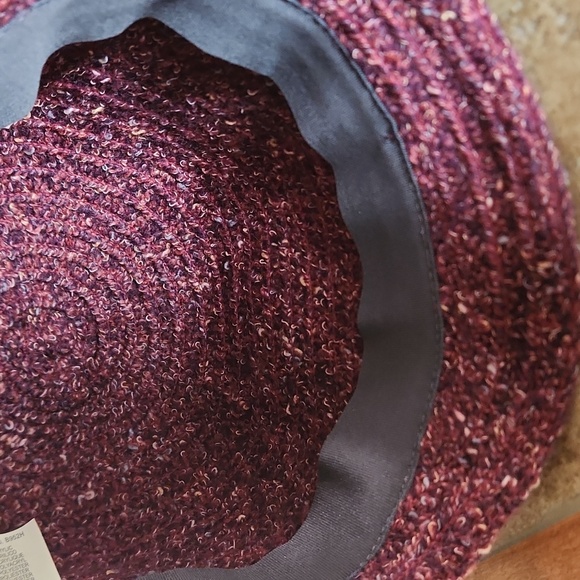 Betmar New York vintage cloche maroon woamns hat - Picture 6 of 14